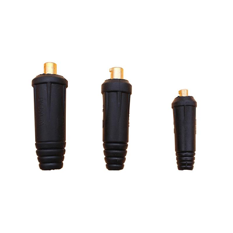 4 Stück DKJ10-25 35-50 50-70 Schweißmaschine Schnellkupplung Buchse Stecker Kabelklemme Panelbuchse Set Schnellkupplung