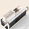 Bedside Hanging Storage Basket Practical Metal Space Saving Container Bedside Shelf for Bed Rails Dorm Hotel Apartment Office