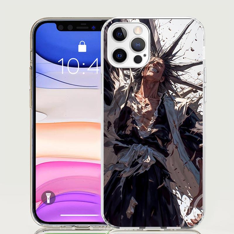 Zaraki Kenpachi Bleach Phone Case For iPhone 17 Air 16 15 Plus 11 14 Pro Max 13 Mini 12 7 8 + SE Pattern Art Customized Cover 17