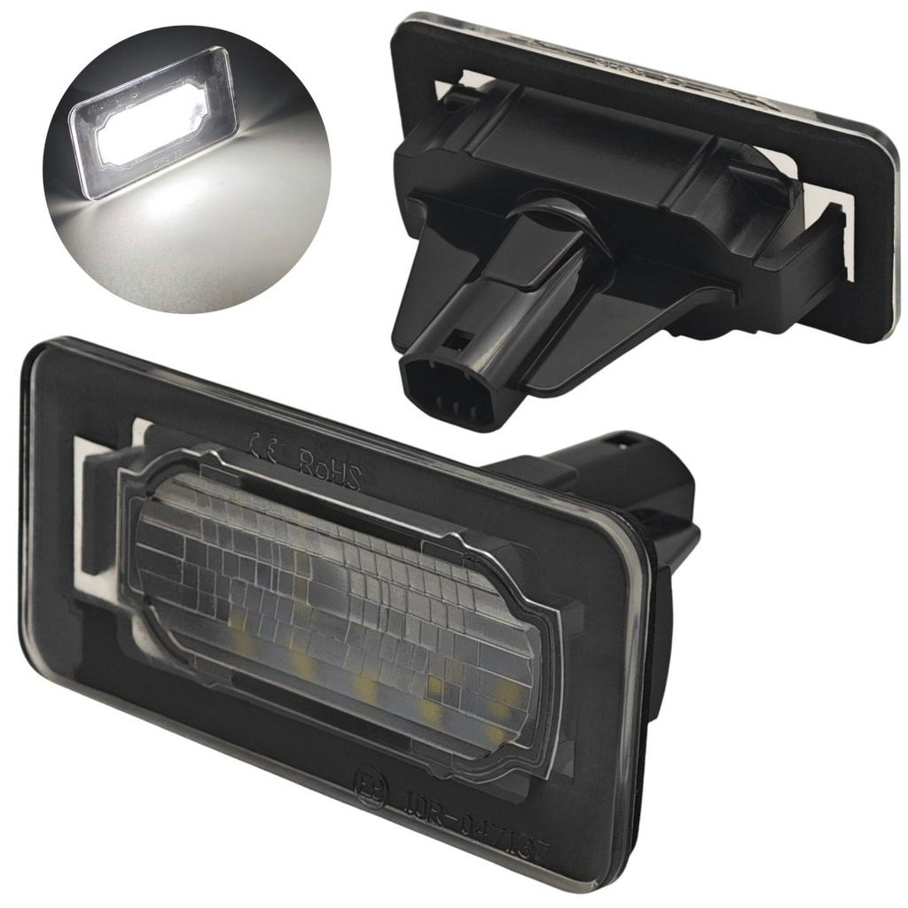 Lampy tablicy rejestracyjnej LED kompatybilne z Toyota Corolla, 550lm, 2 szt Off-Road