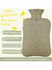 2025 New Model Hot Water Bottle, Water-Filled Warm Water Bag, Explosion-Proof and Leak-Proof, Thickened Pvc, Hand Warmer, Warm Palace Warmer, Warm