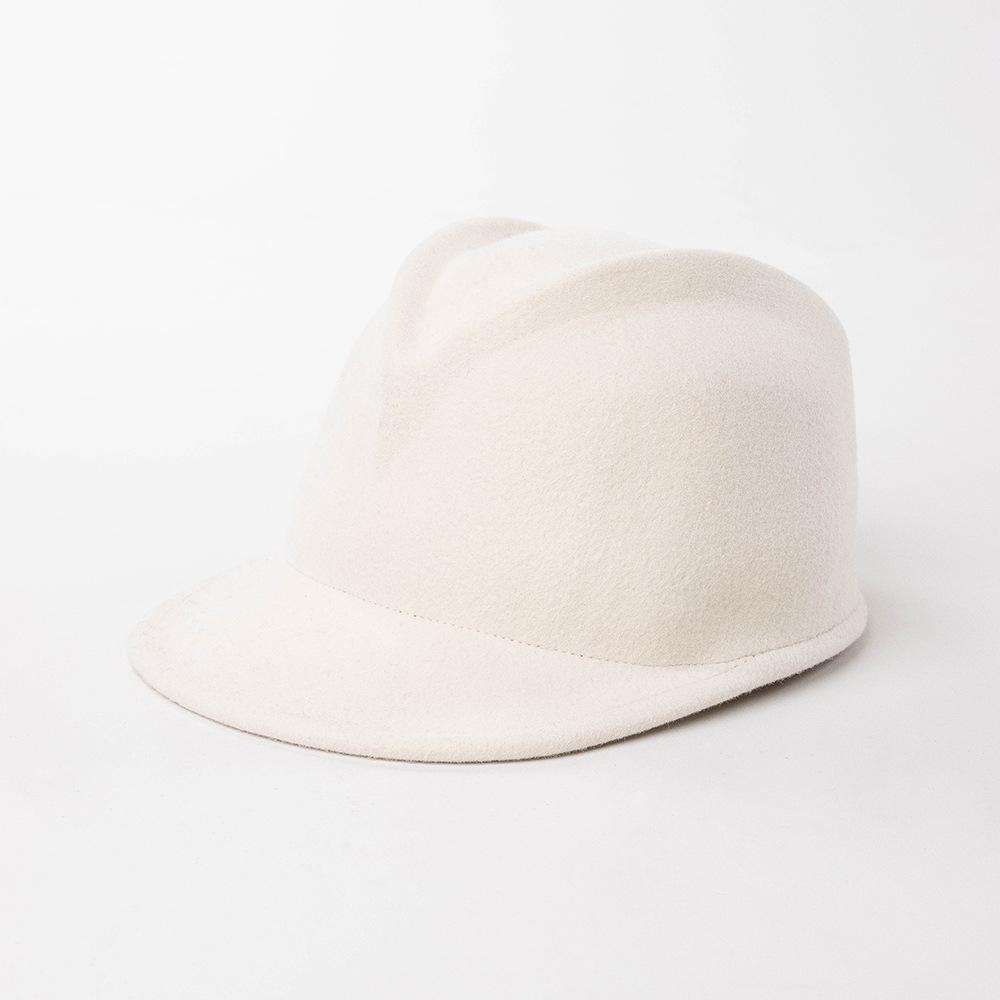 100% Wool Autumn Winter New Fashion Casual Equestrian Hats Ladies Outdoor Shopping Thermal Caps Unisex Women Party Fedora Hats