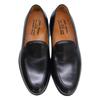 JALAN SRIWIJAYA Green Label Relaxing Special Order 98957 Dupuy Calfskin Mock Slip-on Loafers Shoes 39 blackUsed
