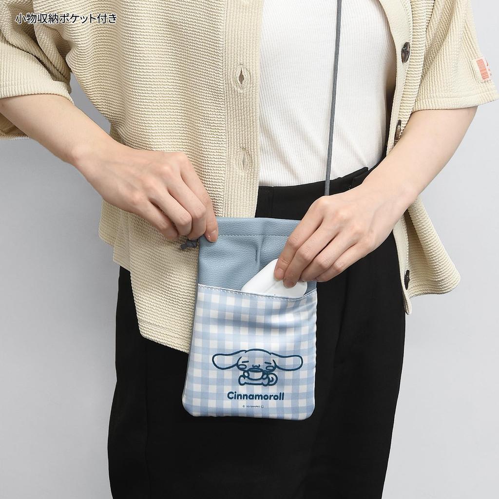 Gourmandise Sanrio Characters IIIIpocket Smartphone Pouch Cinnamoroll (e-pocket) SANG-325CN