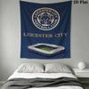 leicester city football club Wall Tapestry Aesthetic Wall Hanging Printed Fabric Blanket Decorative Tapestries for Bedroom Living Room Home Decor