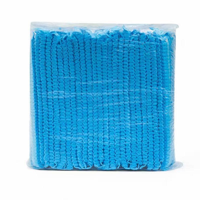 21“ Disposable Caps Hair Net Bouffant Cap Hairnet Men Women Head Cover for Service Work Cooking Kitchen Spa Tattoo Tanning Salon