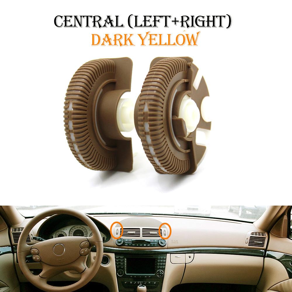 Front Air Conditioner Control Roller Ac Vent Base Rolling Wheel For Mercedes Benz E Class W211 2003-2008 E200 E230 E260 E280