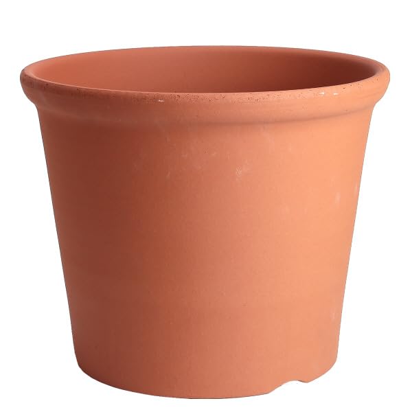 

KANEYOSHI Горшок из японской керамики Цветок 10 Микава-яки [Сделано в Японии/Надежное качество] Горшок, Микава-яки S-Горшок, С красной глазурью, №