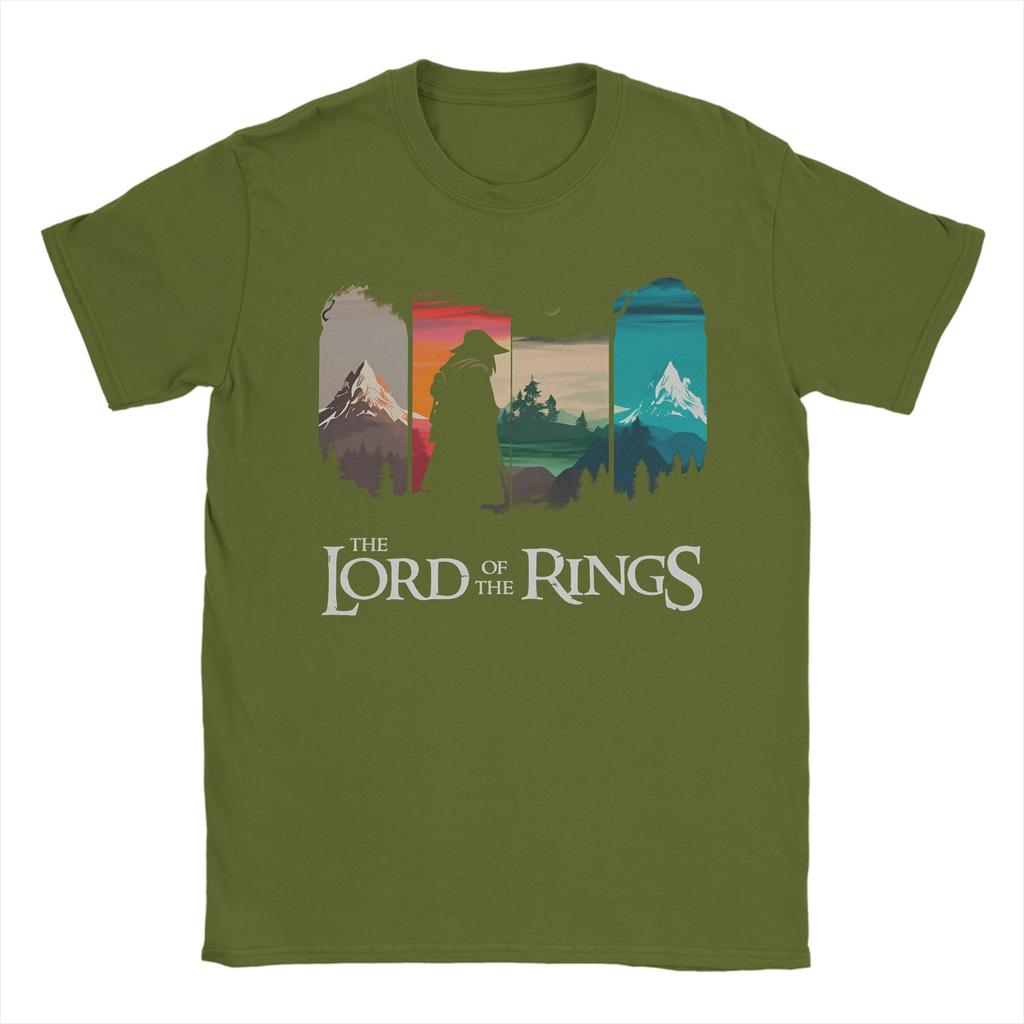 Lords Rings Merch Unisex Women T Shirt 100 Cotton Tee Graphic  Tops Tshirt