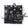 Early Education Toys Black and White Puzzle Tail Cloth Book