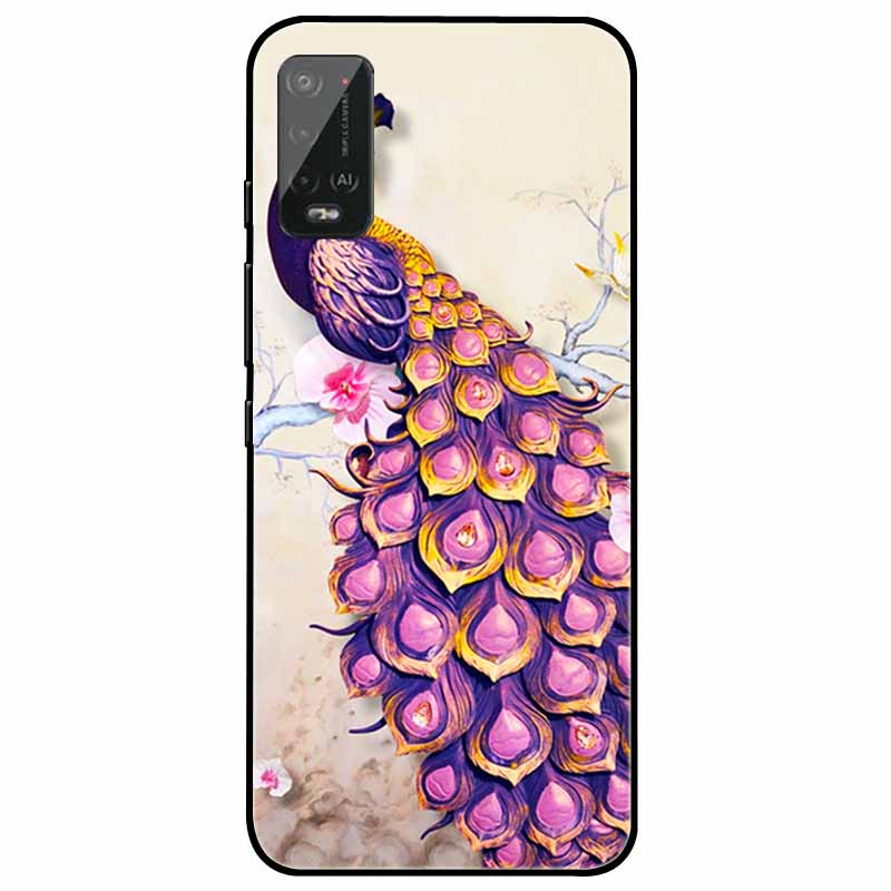 

For Wiko Power U10 Case U20 U30 Silicone Cartoon Wolf Bumper for Wiko Power U30 Soft TPU Covers PowerU20 U 30 Luxury Shockproof Wiko Power U10