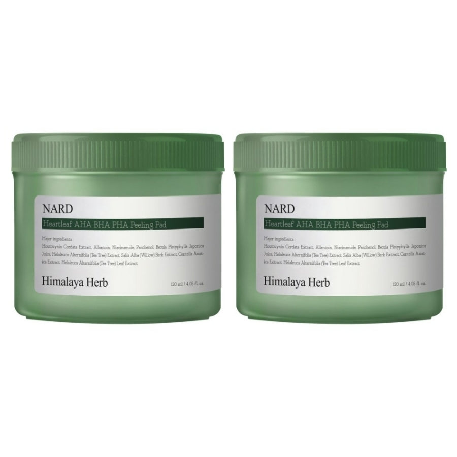 Nard Heartleaf AHA BHA PHA Peeling Pad 70ea 120ml*1buc/2buc