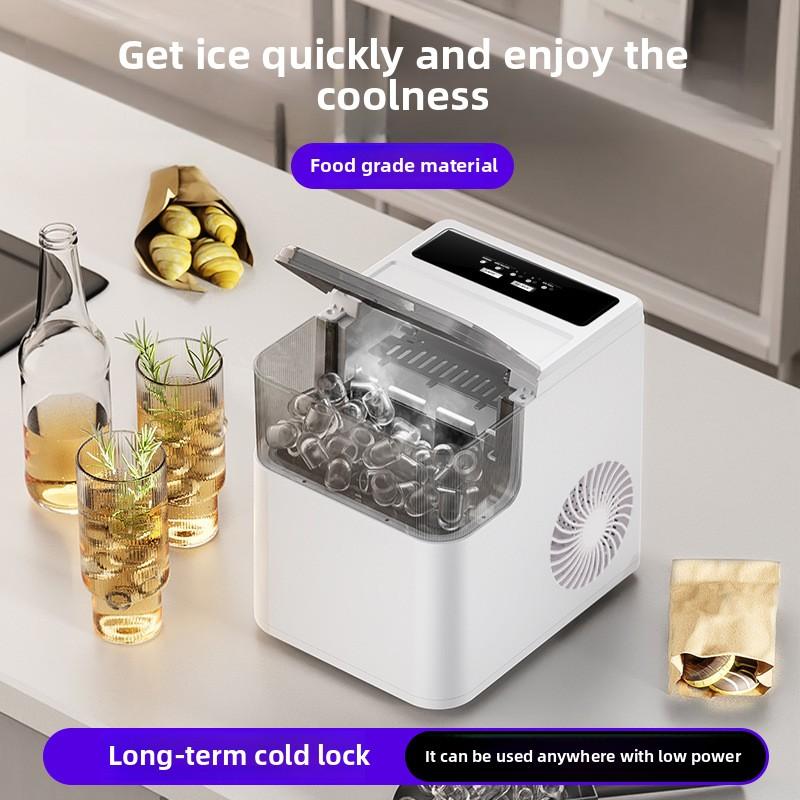 Automatic Household Mini Portable Ice Maker Machine High Quality Ice Making Machine for Home Use Easy Clean Smart Ice Maker