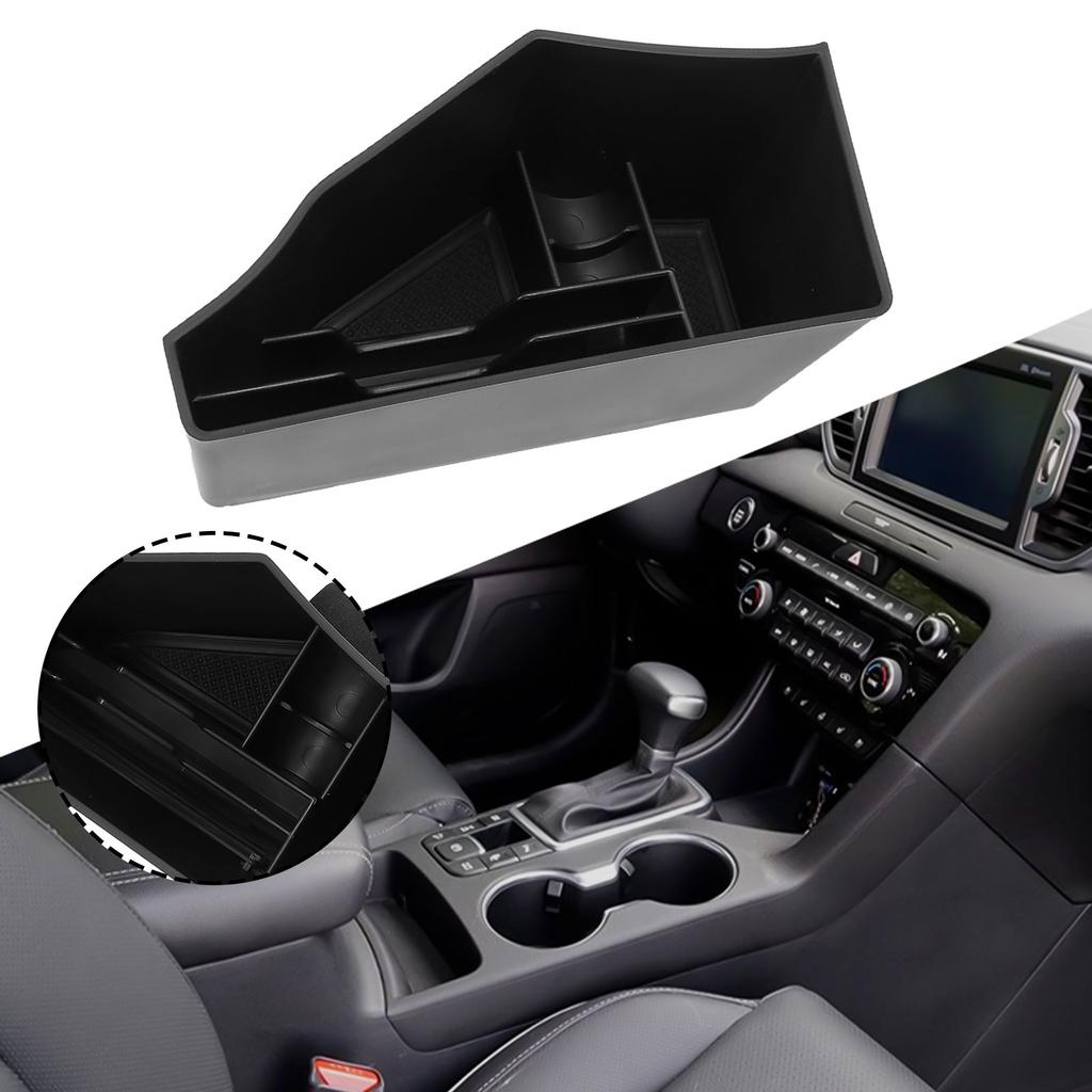 Practical Car Central Console Storage Box Tray Complete Machine List Easy To Use Fitments High Quality New And
