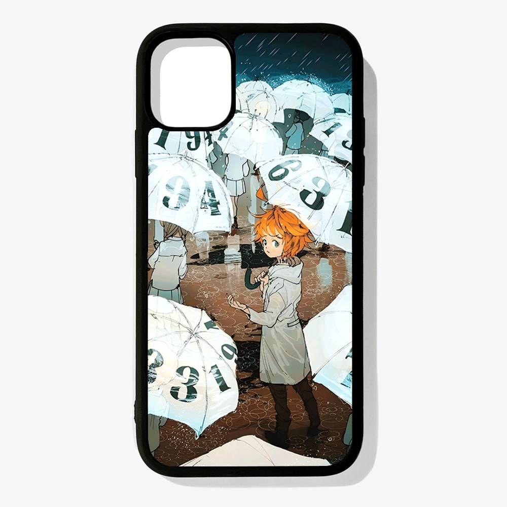 

Anime The Promised Neverland Phone Case For iPhone 17 16 Pro Max 11 12 13 14 15 Hard PC+TPU Bracket Back Cover iPhone 13 pro