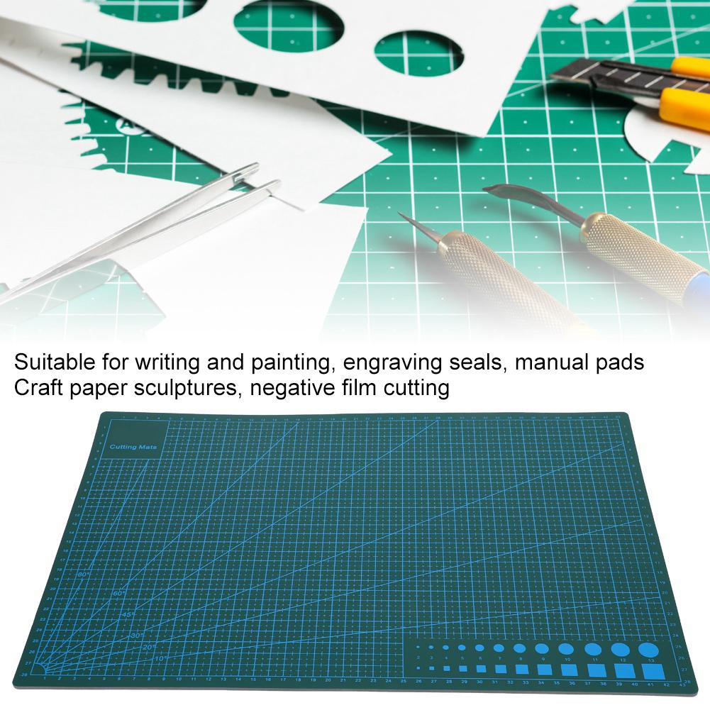 Craft Paper Sculptures etc. Engraving Seals TANKE 2Pcs Cutting Mat A3 Blue PVC Model Cut Pad Craft Paper Carving Engraving Scale Board for All Kinds of Writing and Painting Manual Pads Craft Paper Sculptures etc. Engraving Seals TANKE 2Pcs Cutting Mat A3 Blue PVC Model Cut Pad Craft Paper Carving Engraving Scale Board for All Kinds of Writing and Painting Manual Pads