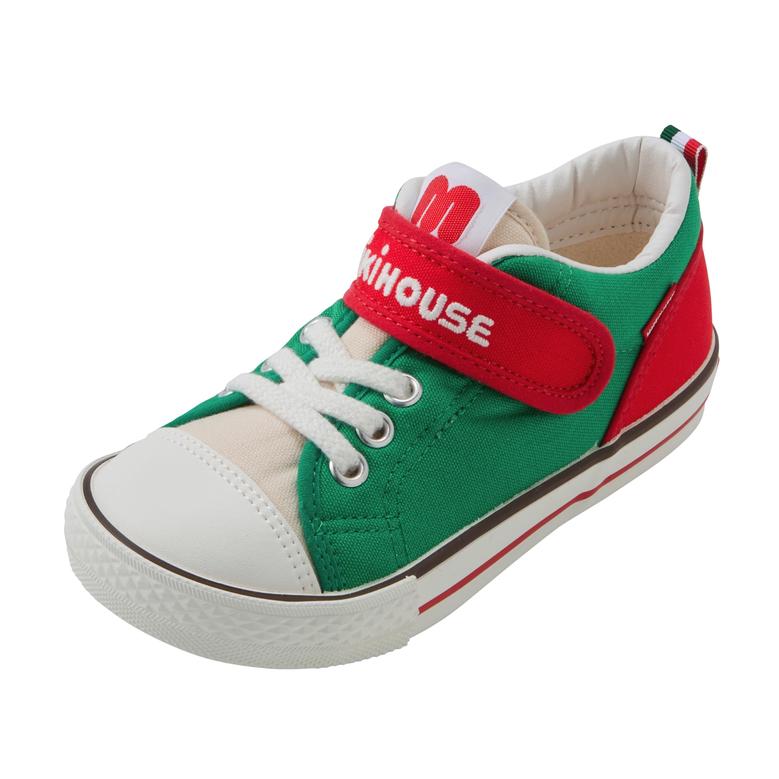 

MIKI HOUSE Baby Shoes Red x Green cm 2E 10-9473-680 19.0