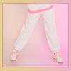Li Ning Sports Lifestyle Series Casual Cuffed Logo Knitted Sweatpants Women Bottoms Champagne-White AKLV132-1