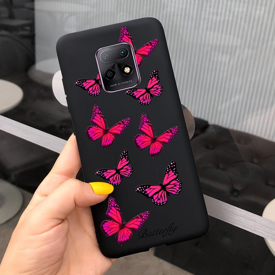 For Xiaomi Redmi 10X 5G 4G Case Cover Redmi 10X Pro Phone Cases Silicone Cute TPU Bumper For Xiaomi Redmi10X 10 X Pro Fundas