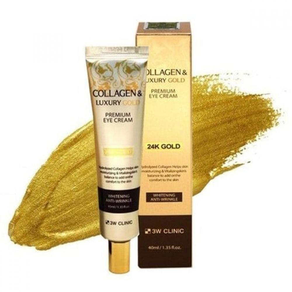 

3w Collagen Luxury 24k Gold Premium Eye Cream 40 мл Weddd8d Select this item/20