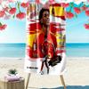 Mini Messi Lamine Yamal'S Spanish Journey Beach Towel Soft Beach Towel For Vacation Photos Quickdrying Swim Towel Outdoor Pool Towel Swim Fashion