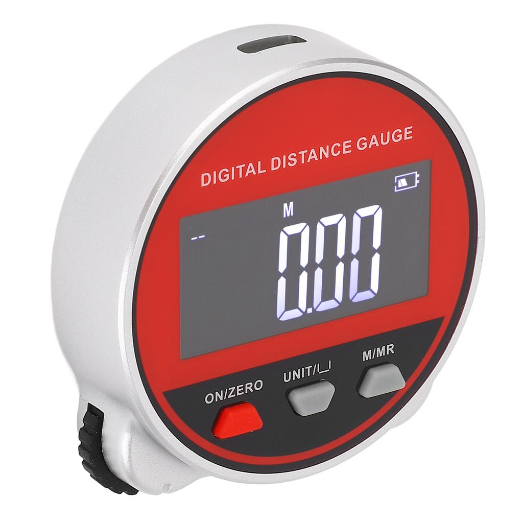 Elektronischer Rollmaßstab 0199.999m Bereich Klarer LCD-Bildschirm Digitales Entfernungsmessgerät mit Datenspeicher