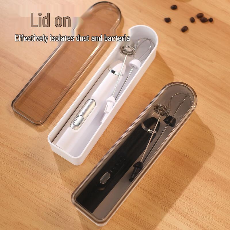 LISM Double-Head Portable Electric Milk Frother