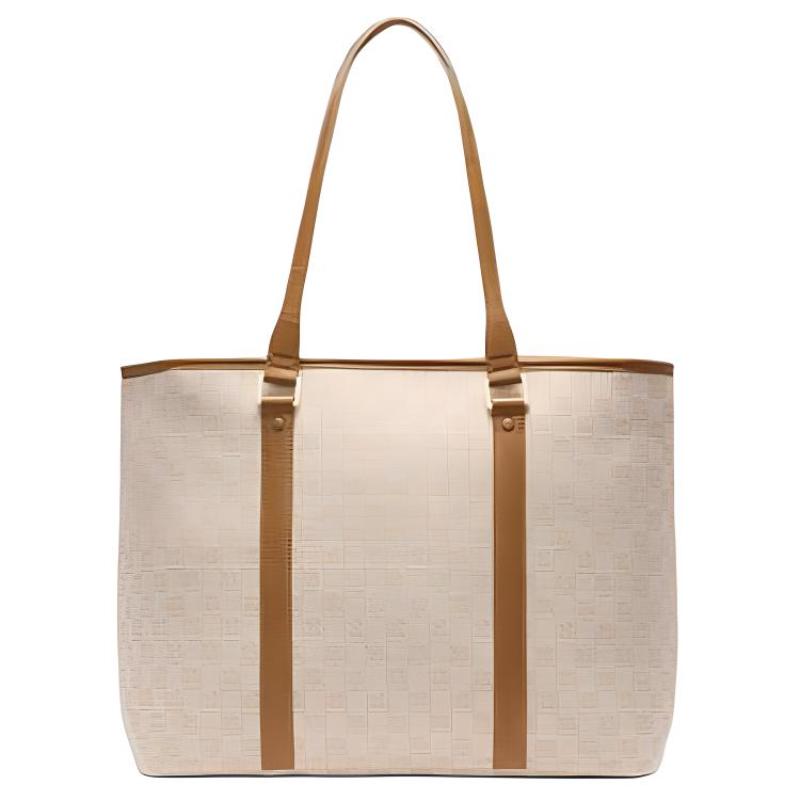 Jordan Poliesterowa torba tote torba na zakupy torebka torba na ramię unisex brązowa Jordan JD2413022AD-001 Jordan JD2413022AD-001