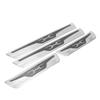 4Pcs Car Door Sill Scuff Molding Cover Trims Protector Fits for Harrier Venza XU80 2020 2021