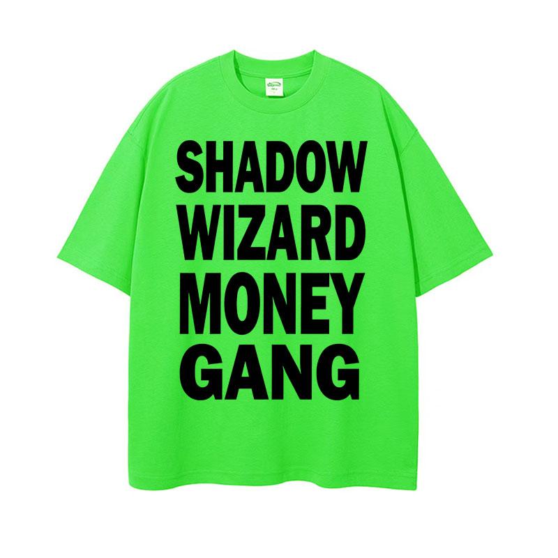 

Joeyy Shadow Wizard Money Gang Letters Print T Shirts Funny Y2K Meme T Shirt Men Womens Fashion Casual 100 Cotton Tshirt Tops 3XL