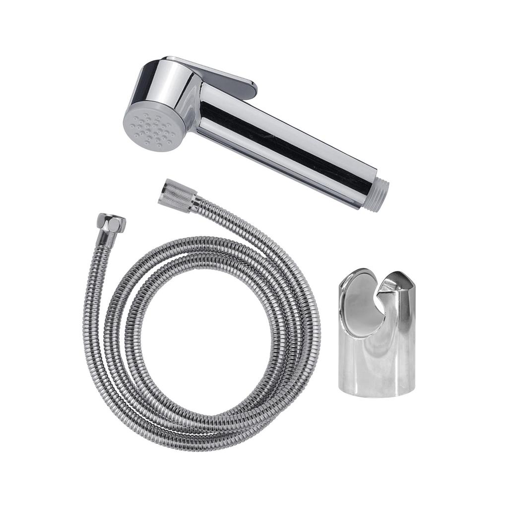 Bathroom Hand Held Bidet Shower Water Pressure Control with Hose