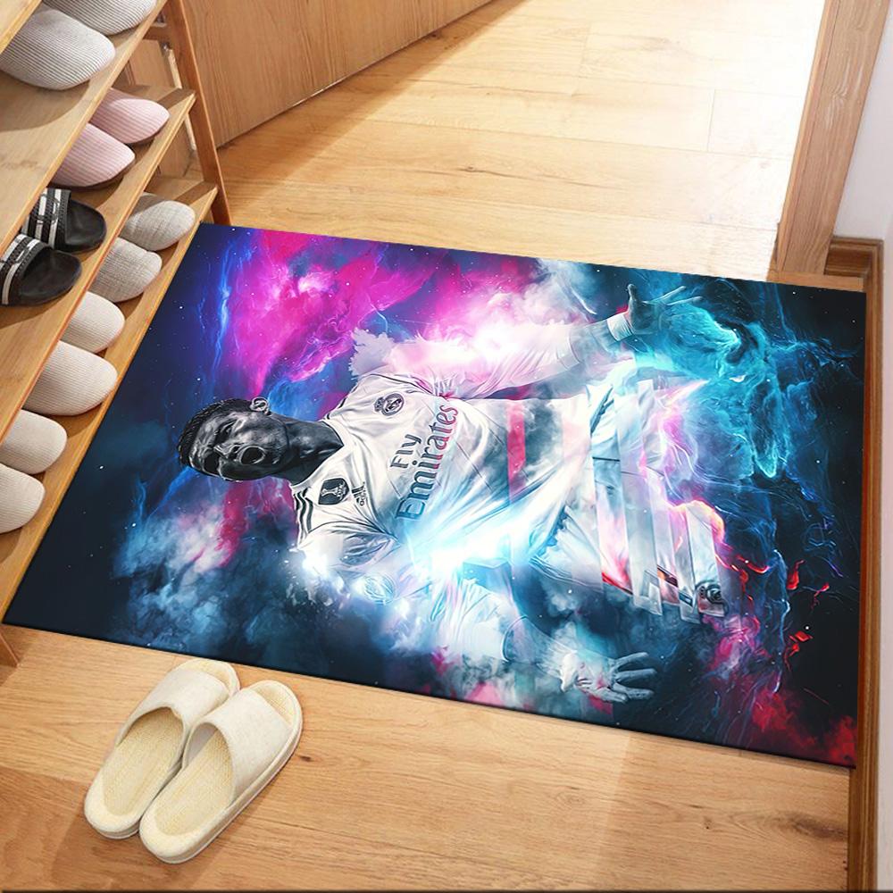 Cristiano Ronaldo Floor Rug Office Rug Design For Hallway Playrooms Bedrooms Entryway Antislip Rug Office Home Decor