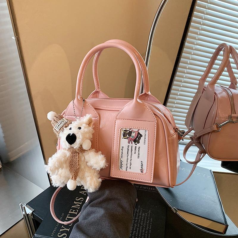 Small bag women's spring summer new fashion niche design messenger bag portable pillow bag