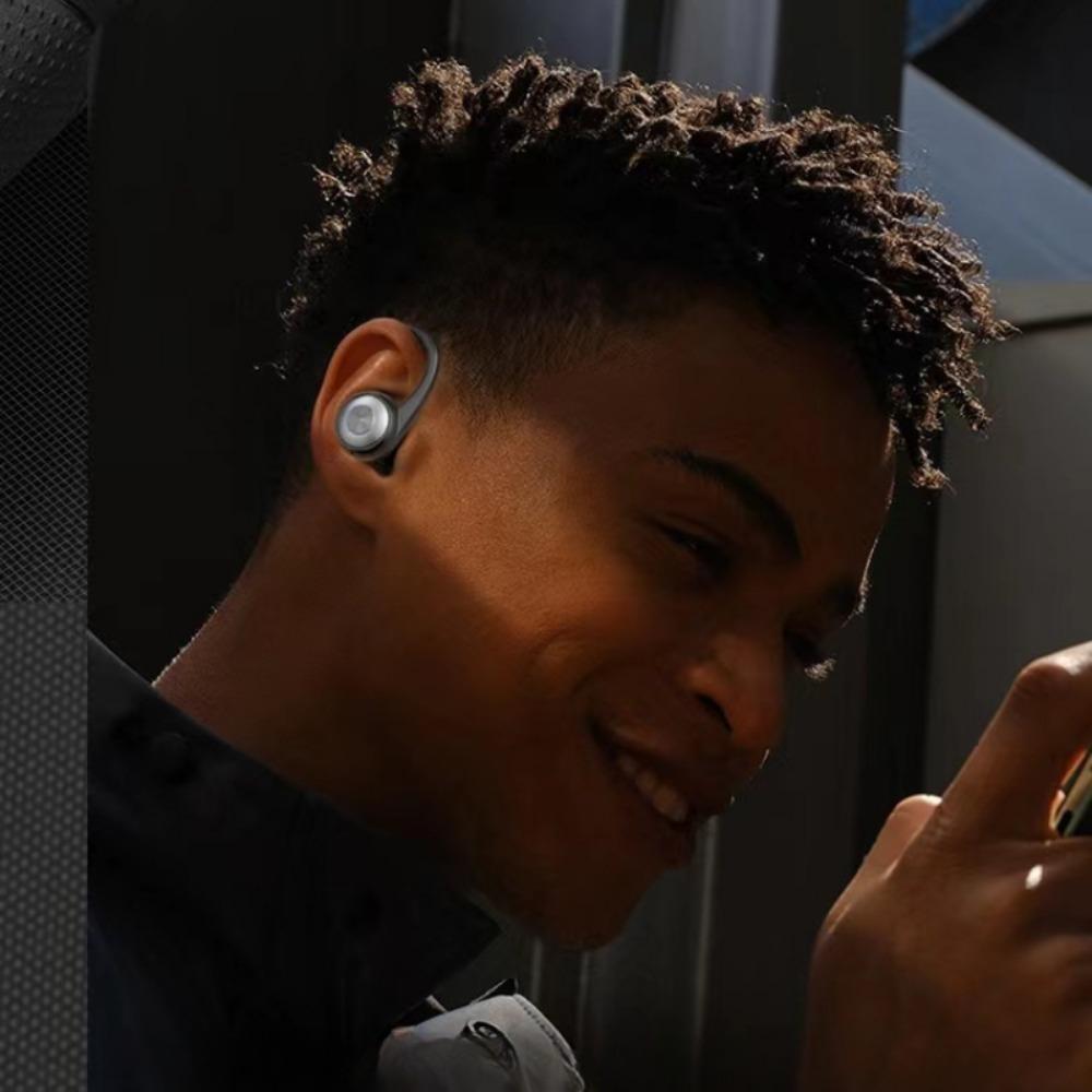 Ny Bluetooth-oppgradert versjon av kjørende Bluetooth-hodesett Ekte trådløs støyreduksjon og semi-i-øret sportshodesett