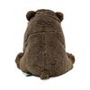 Colorata Brown Bear Plush Toy (Sitting Series/Gentle Touch) Realistic Bear Stuffed Animal Toy Doll Gift Present Birthday (Meter Read 2 Times) /