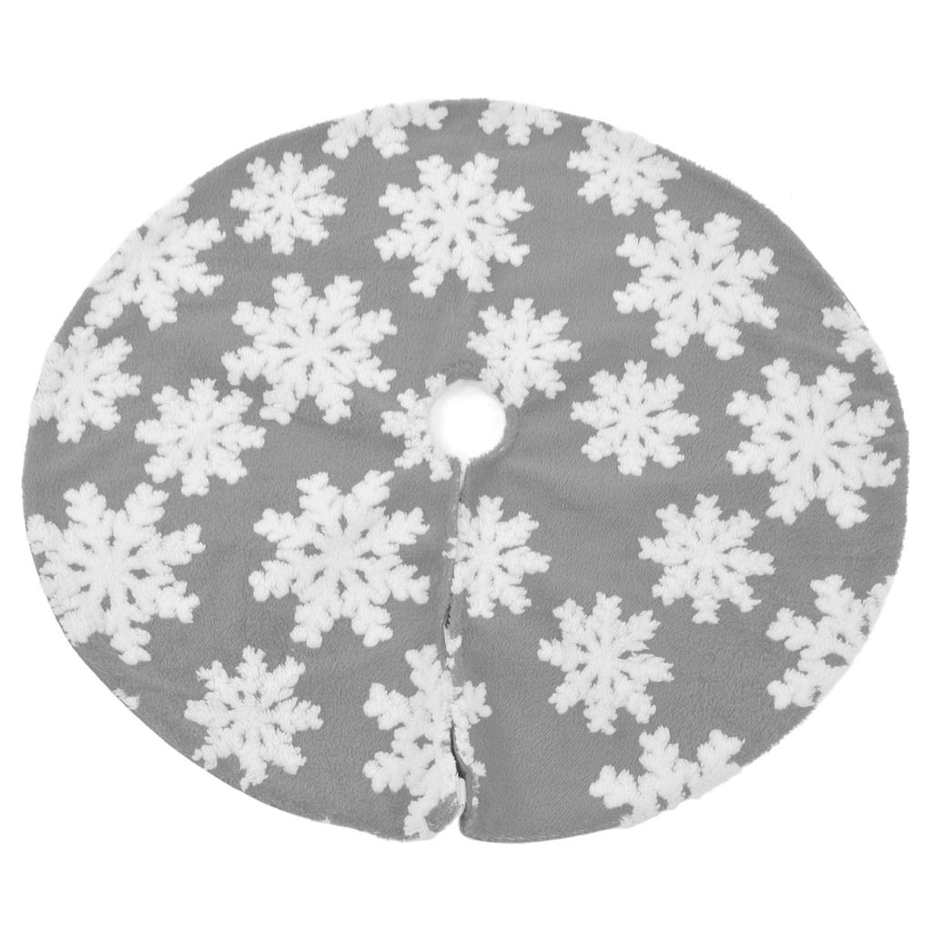 Julgransmatta Söta Snöflingemönster Återanvänd Vacker Praktisk Julgransdekorationer