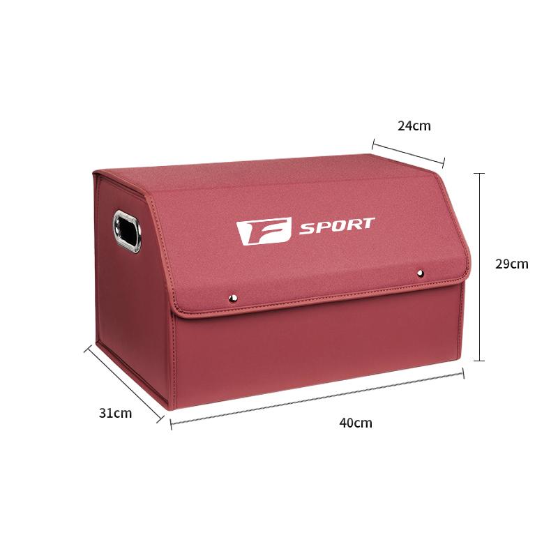 Boîte de rangement pour coffre de voiture Grande capacité Pliable Pour Lexus Fsport GS GX IS LS LX CT LC RC LBX NX RX 350h 450h ES 300e GX460 Ct200h