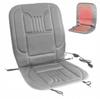 Heated Seat Cover for Car 12V Remote Control Grey Ag44E