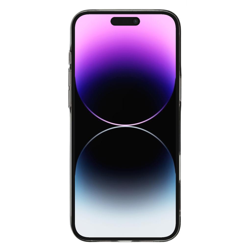 JAUCASE Etui na iPhone 14 Pro Max Odporne na upadki Twardy PC Przezroczysty tył Pokrowiec na telefon