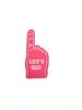 3pcs Random Sports Foam Finger Mini Foam Hand Suitable for Basketball Football Cheerleading Sports Party Tournament Game Party