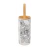 Brosse de toilette 10 x 37 cm envole florale