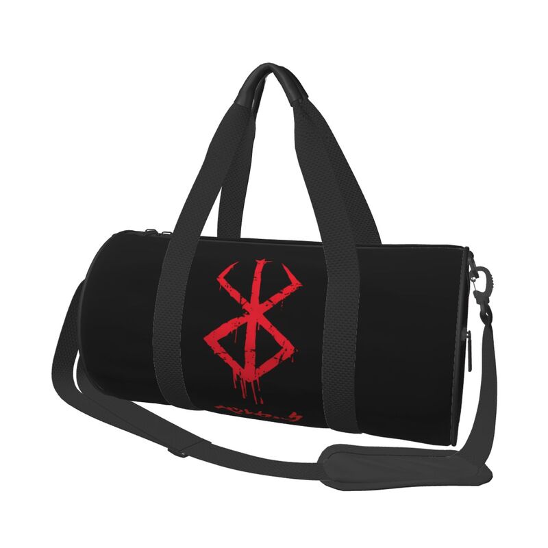 

Berserk Print Travel Duffel Bags Unisex Foldable Waterproof Carry on Luggage Bag Lightweight Yoga Gym Sports Bag