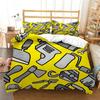 Cartoon Cute Print Digital Print Polyester Bedding Sets Boys Covers Boys Bed Linen Set Teens Bedding Set
