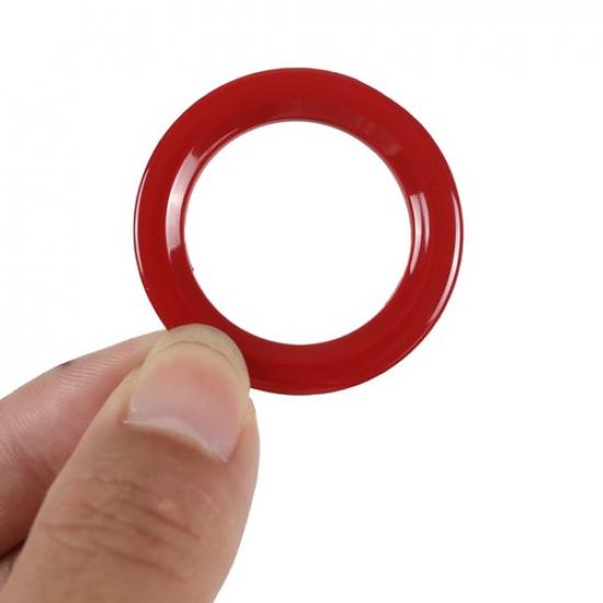 ABS Red Engine Start/Stop Button Switch Cover Trim For Honda Pilot 2015-22