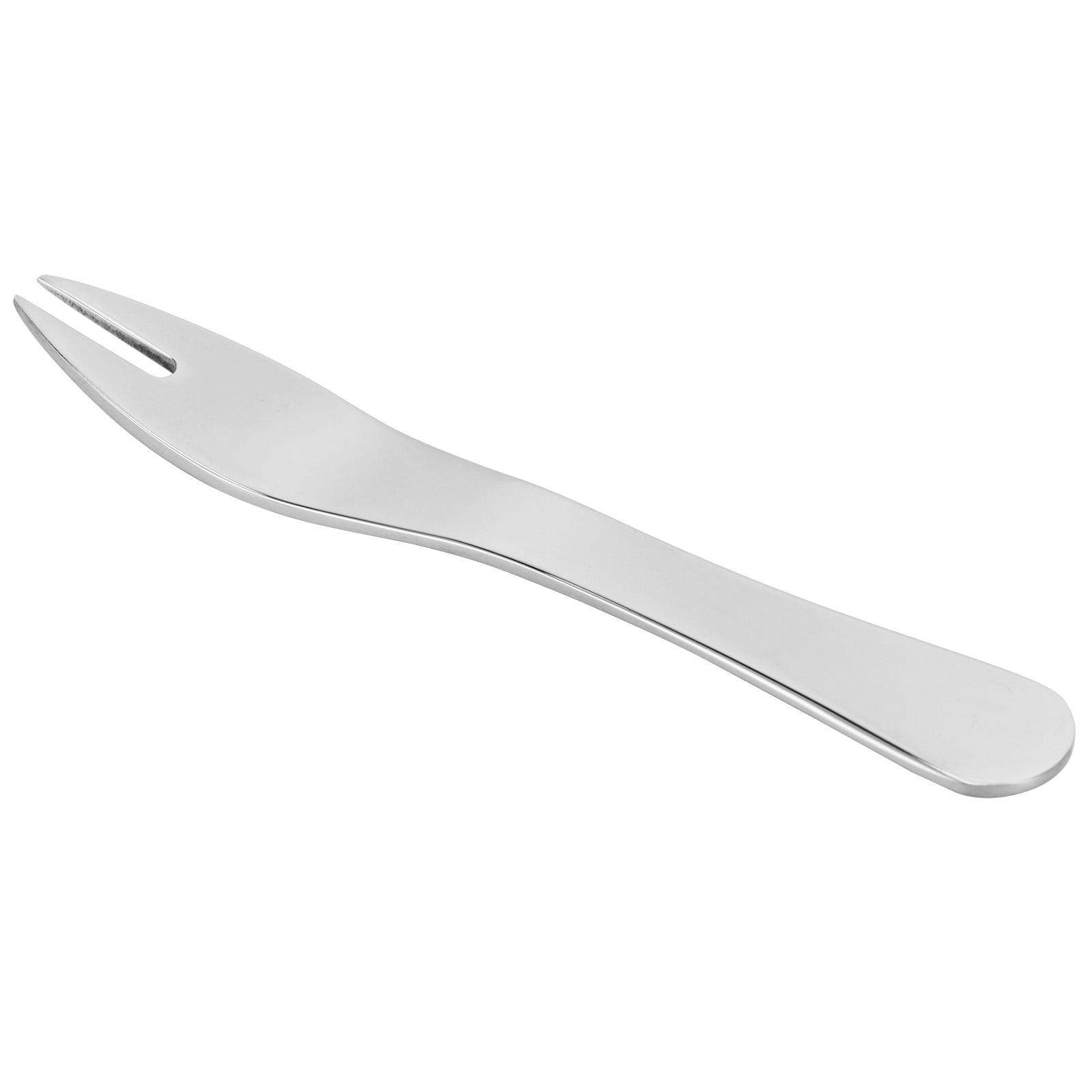 

Fruit Fork 304 Stainless Steel Lovely Mini Dessert Fork for Cake Party Restaurant HotelStainless Steel Color 1Pc