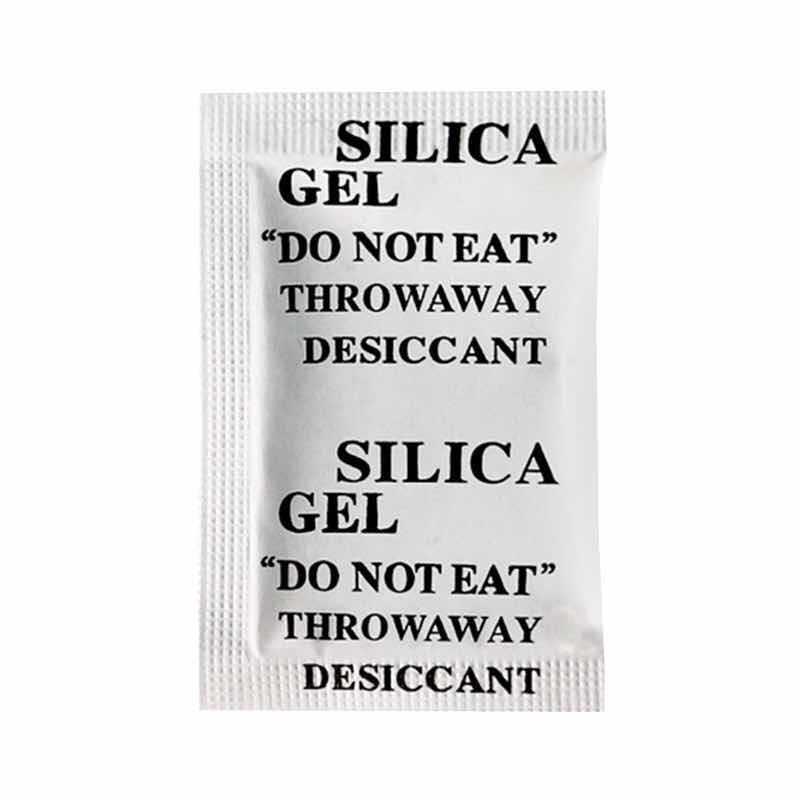 Silica Gel Desiccant Packs for Jewelry, Shoes, and Hair - Moisture-Proof Agent, 1g