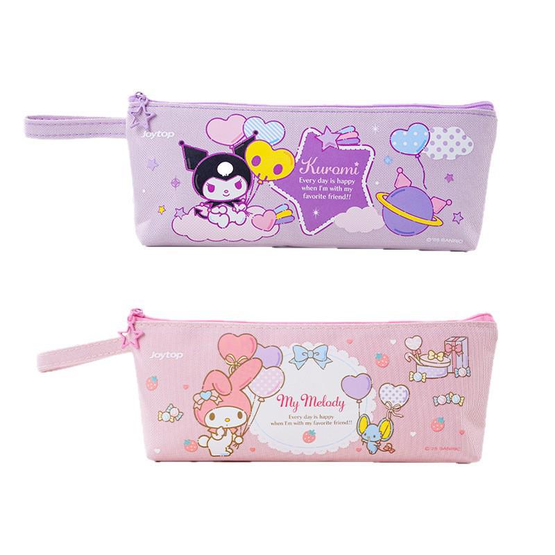 Sanrio Kuromi Pencil Case - Stylish Stationery Box for Primary School Students.