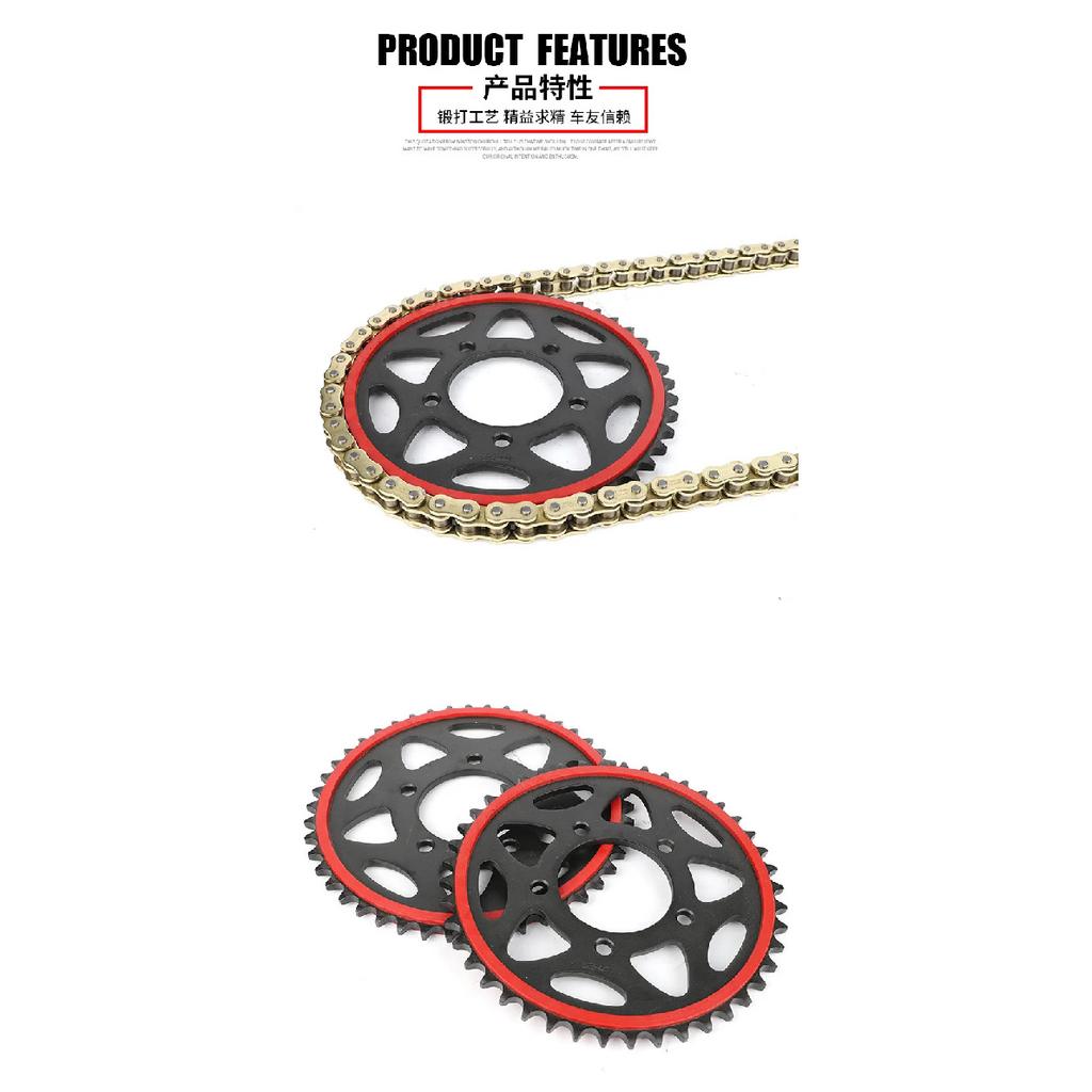 Silent Durable Chain SPROCKET KIT Chain Wheel Kit for Benelli TNT300 BN302 TORNADO Keeway RKX 300 STELS BN TNT 300 302 302S 502C