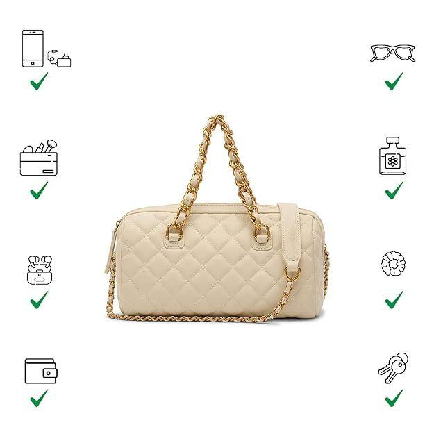 Стеганая сумка Kylee с ремешком-цепочкой — фото 10