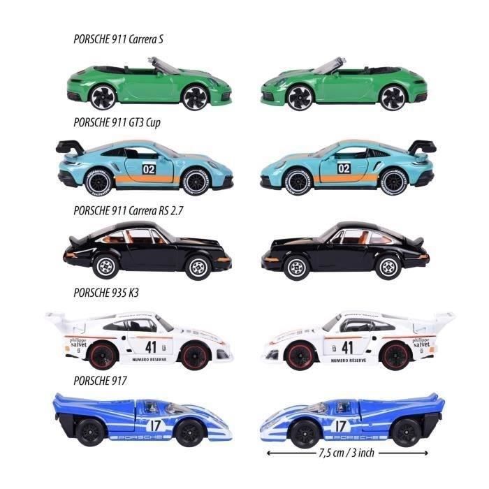 Majorette - Porsche Motorsport Giftpack 5 Pièces